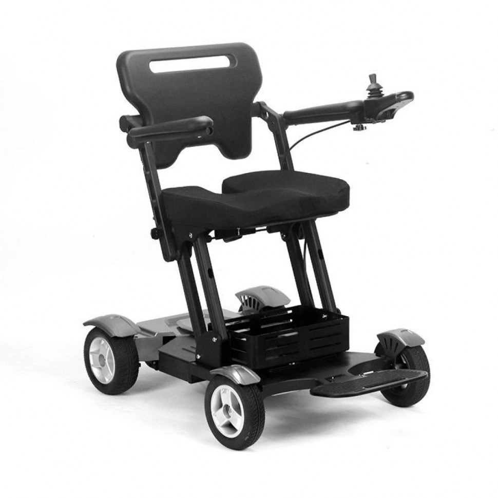 Кресло-коляска MET Compact Pro 4WS 20018 с анатомическим сиденьем
