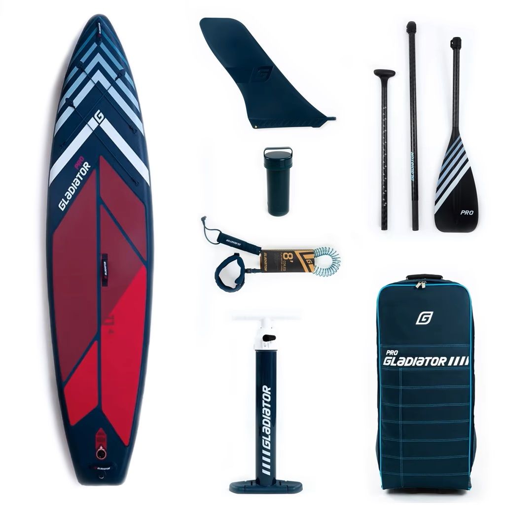 

Sup-борд Gladiator PRO 11.2 (2022) красный 347х81х12 см, PRO 11.2 (2022)