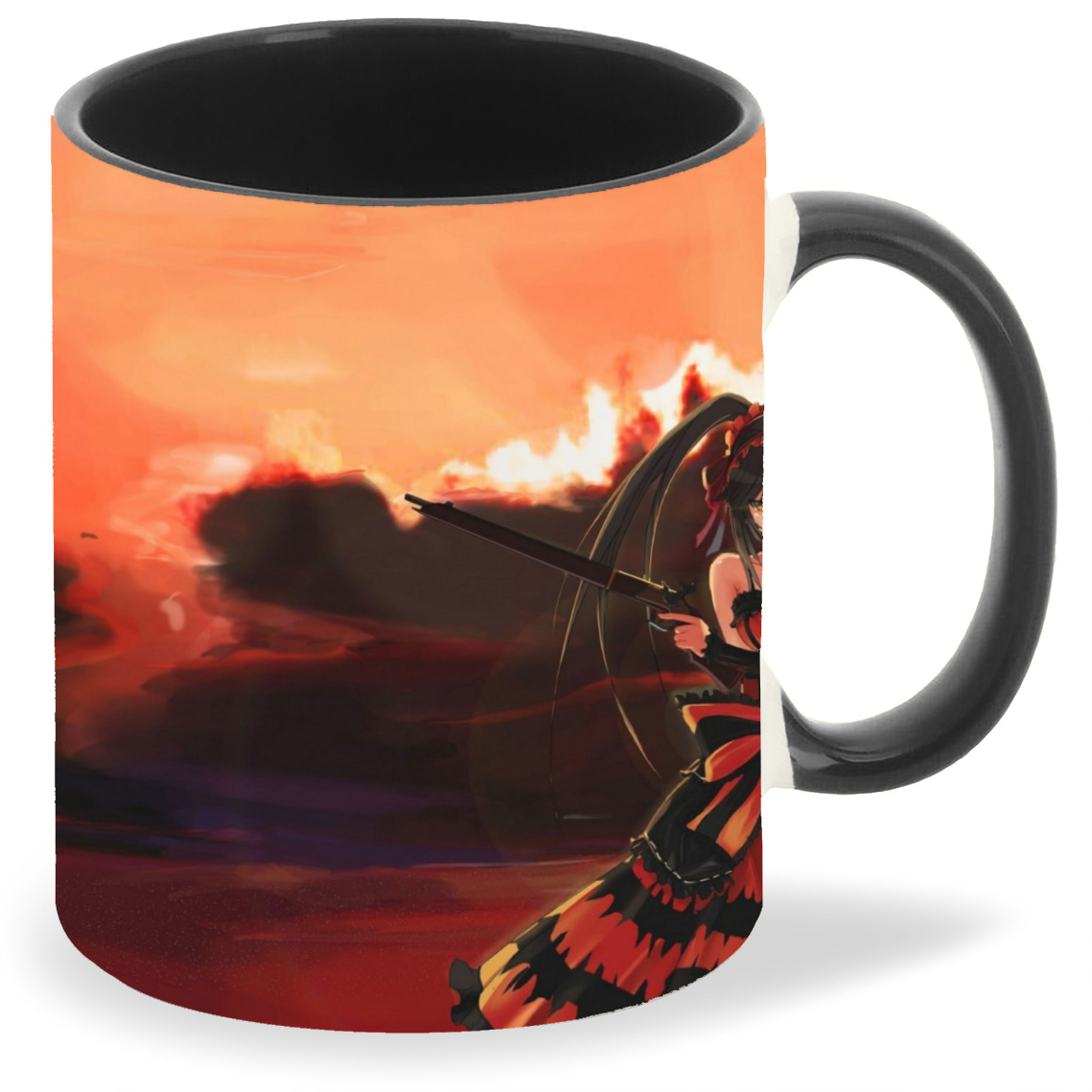 

Кружка CoolPodarok Аниме Куруми Токисаки девушка с мушкетами, Аниме Куруми Токисаки девушка с мушкетами