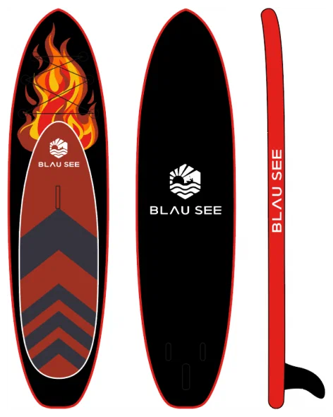 Надувной Sup-board Burnfire 11, доска-сап (комплект) с насосом и веслом