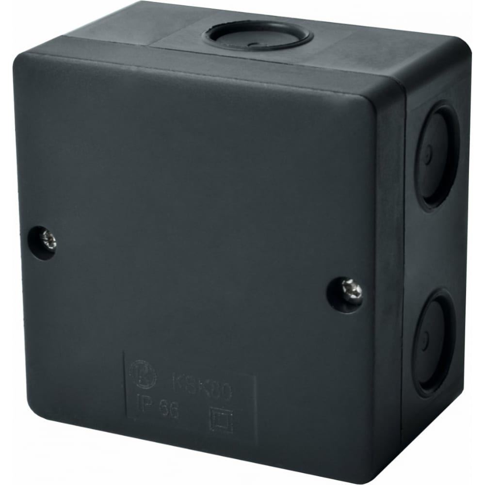 фото Kopos коробка для о/п ультрафиолетостойкая черная ip66 ksk 80_fa