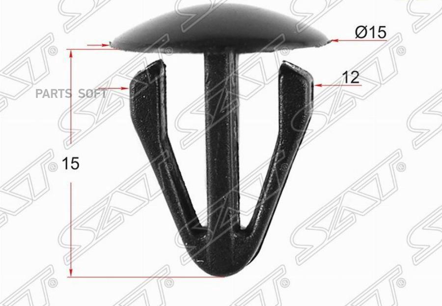 

SAT ST-M10276 Клипса фиксатор TOYOTA/LEXUS 1 шт. 1шт