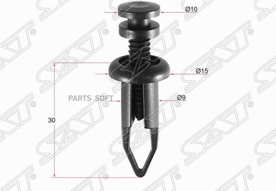 

SAT ST-M10297 Клипса TOYOTA/LEXUS 1 шт. 1шт