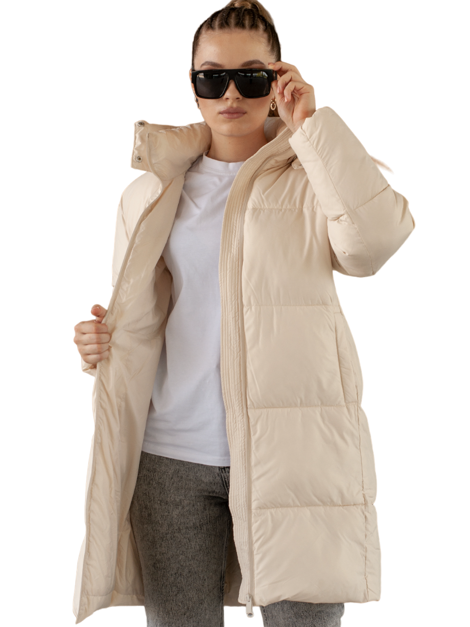 Куртка женская NOORD PAC19013 бежевая M