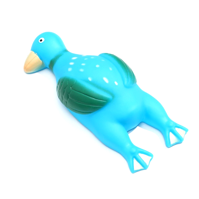 

Игрушка Пижон пищащая Скромная утка для собак, 18 х 7 х 4 см, синяя