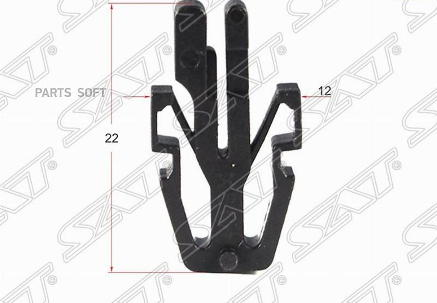

SAT ST-M10316 Клипса фиксатор TOYOTA/LEXUS 1 шт. 1шт