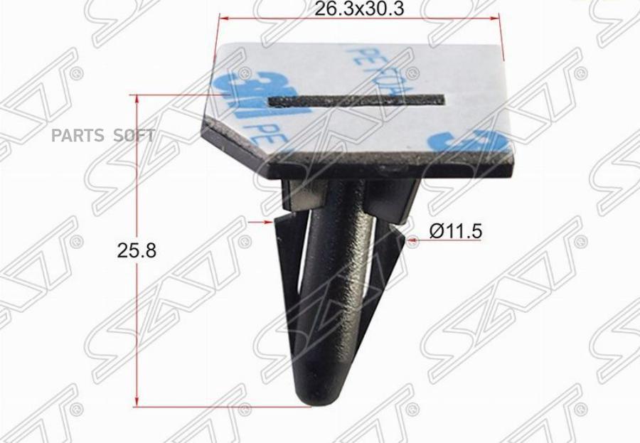 

SAT ST-M10390 Клипса крепления стекла TOYOTA/LEXUS 1 шт. 1шт
