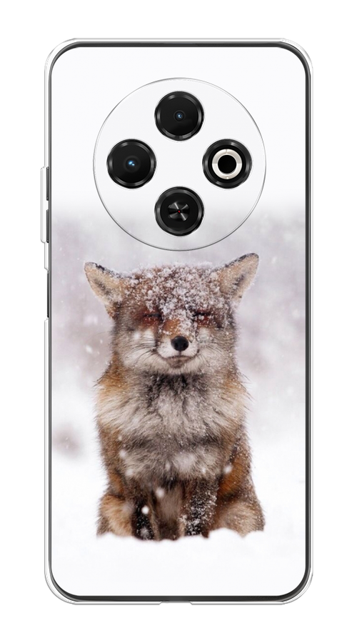 

Чехол на Tecno Spark 30C "Зимняя лиса", Белый;серый;коричневый, 309250-1