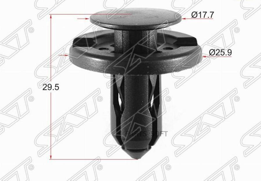 

SAT ST-M10466 Клипса TOYOTA/LEXUS 1 шт. 1шт