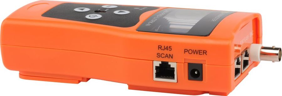 Тестер кабельный Lanmaster (LAN-PRO-L/TPK-N-8R) (упак:1шт) оранжевый
