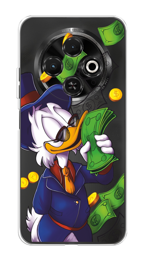 

Чехол на Tecno Spark 30C "Scrooge McDuck with Money", Синий;зеленый;белый, 309250-1