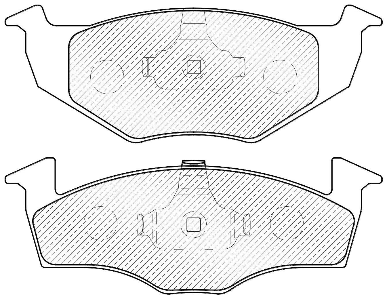 

Тормозные колодки JEENICE передние дисковые ws219101
