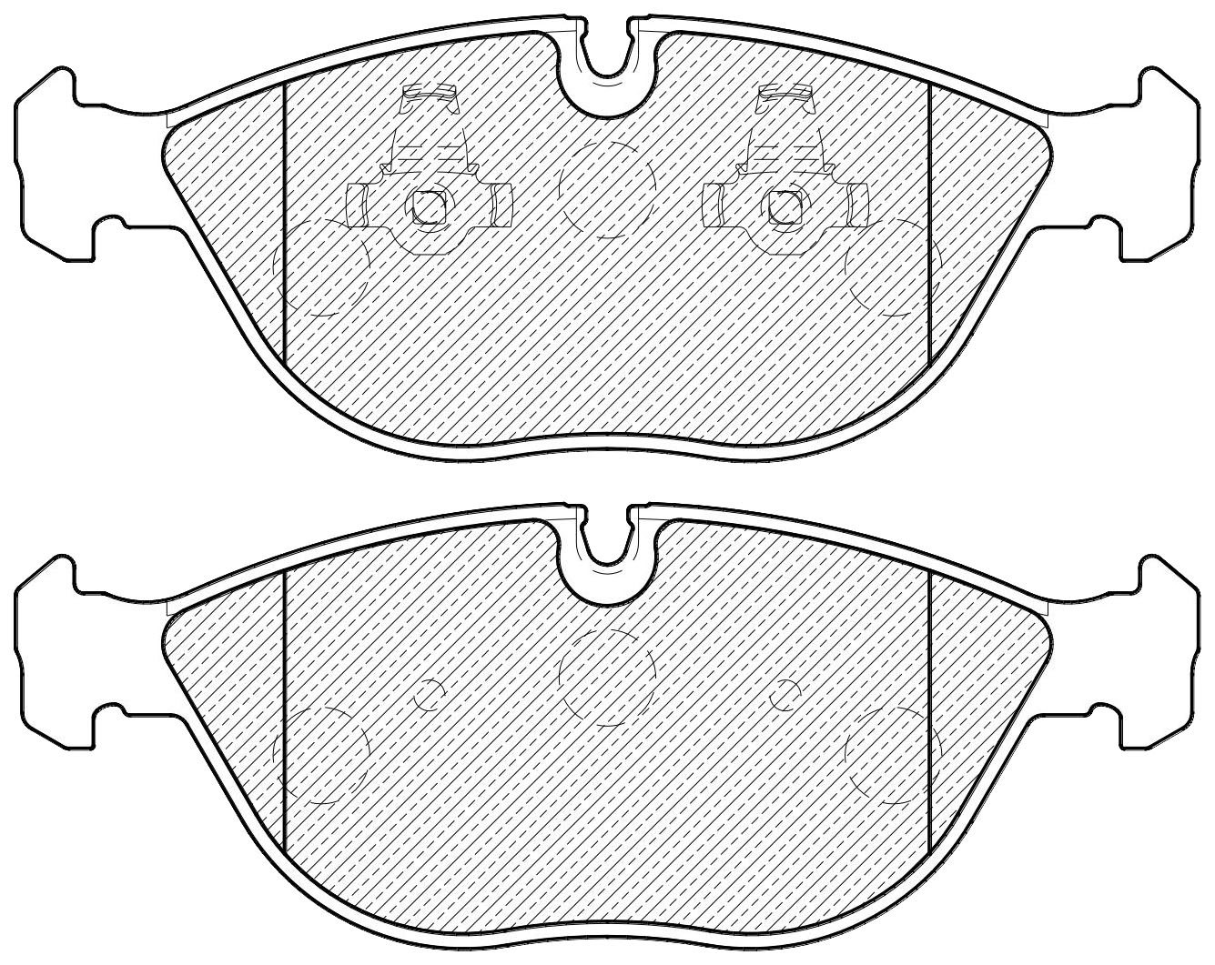 

Тормозные колодки JEENICE передние дисковые ws339600