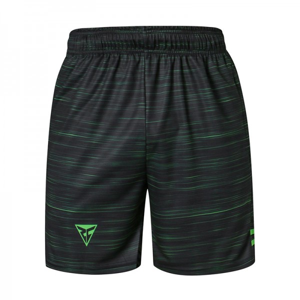 Спортивные шорты мужские Zrce DSK18 черные; зеленые M