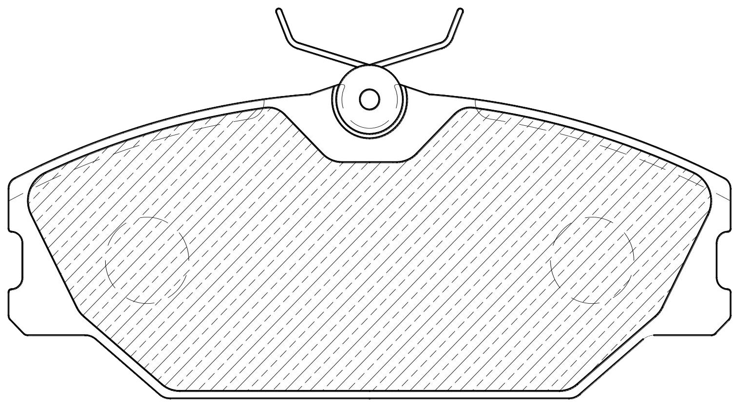 

Тормозные колодки JEENICE передние дисковые ws304002