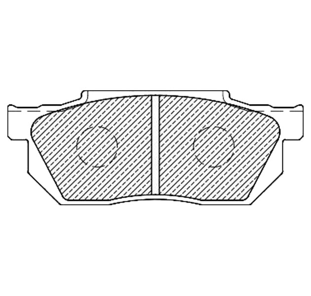 

Тормозные колодки JEENICE передние дисковые ws207501