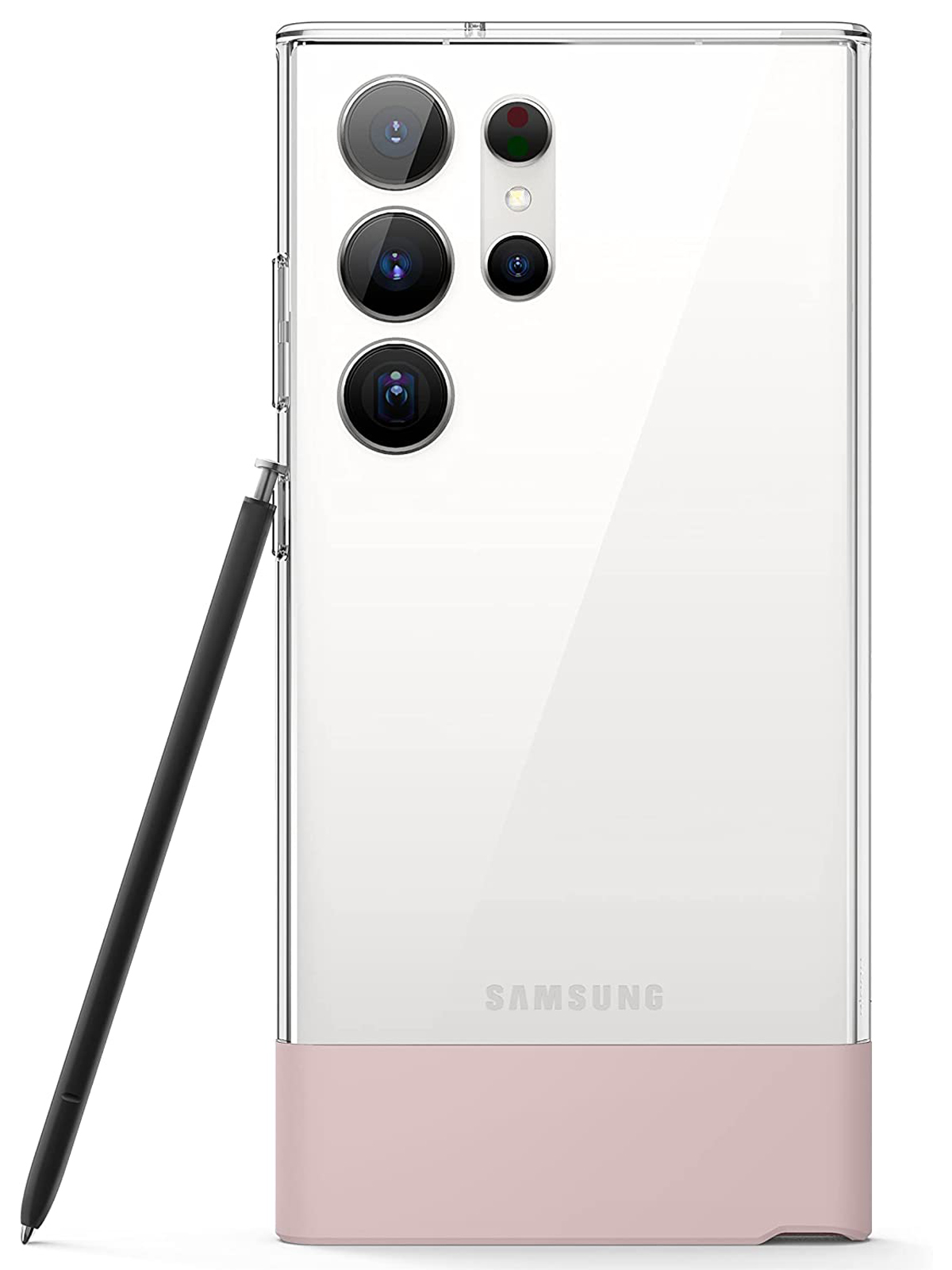 

Чехол Elago для Galaxy S23 Ultra GLIDE прозрачный/розовый