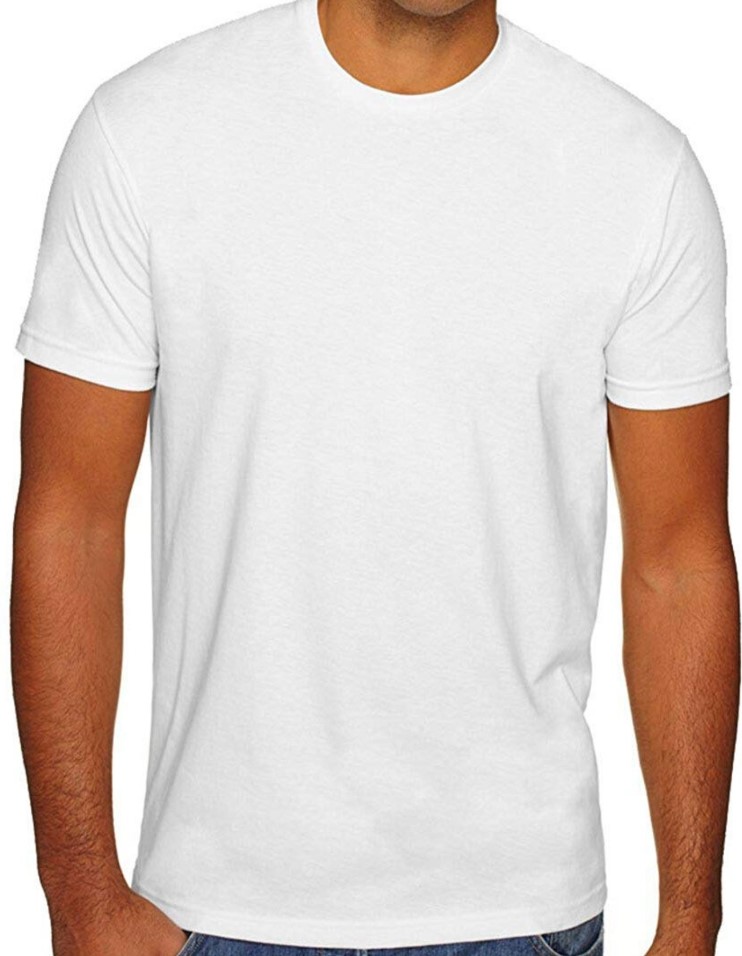 Футболка мужская FAYZ-M Прямая белая 50