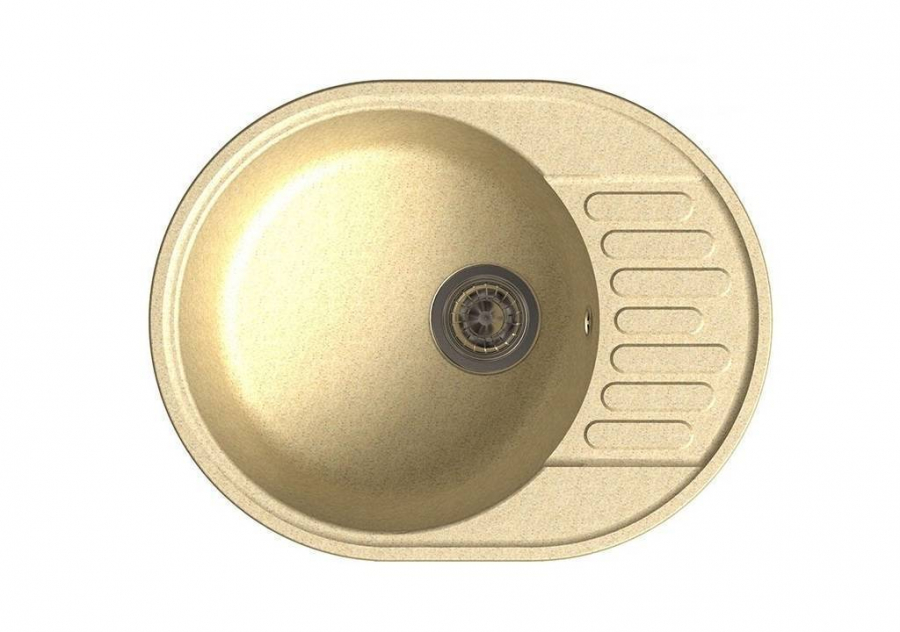 

Мойка кухонная GranFest Quarz Eco Z-58 бежевый, Quarz Eco