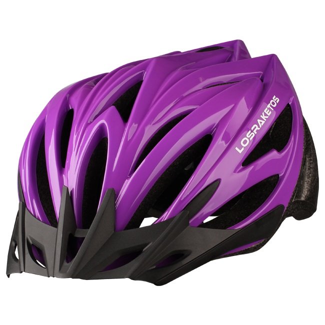 фото Велосипедный шлем los raketos arcus shiny violet l-xl арт 47154