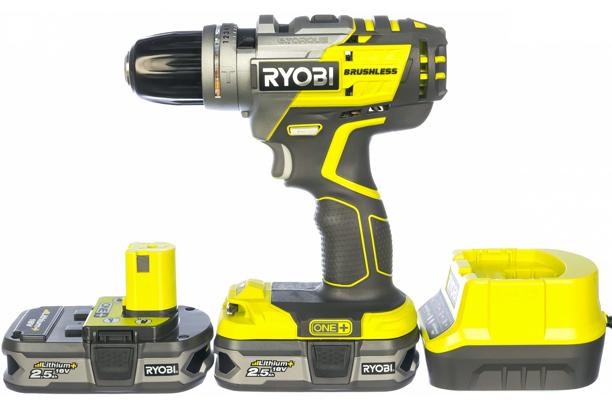 фото Дрель-шуруповерт ryobi r18pdbl-225s