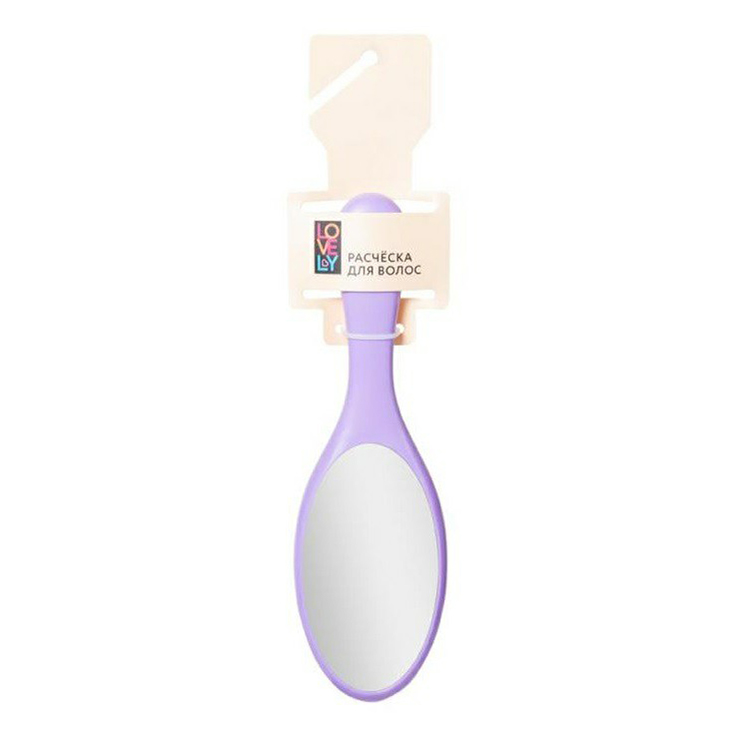 

Расческа Lovely с зеркалом 21,4 х 6,5 х 3,5 см в ассортименте