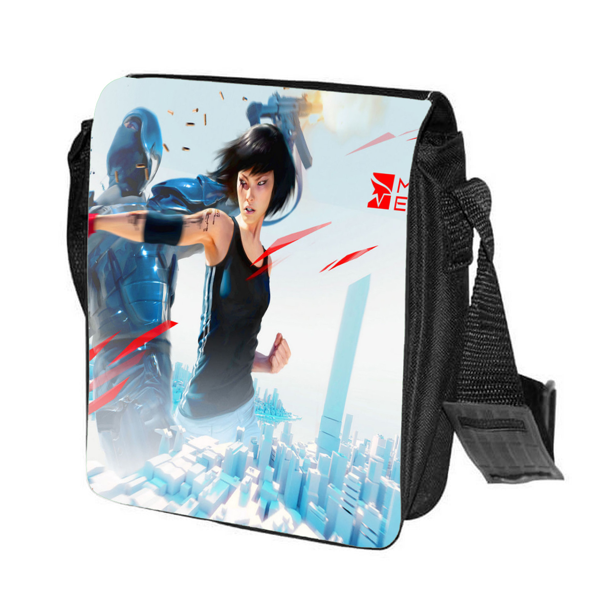 фото Сумка на плечо coolpodarok mirrors edge удар кулаком