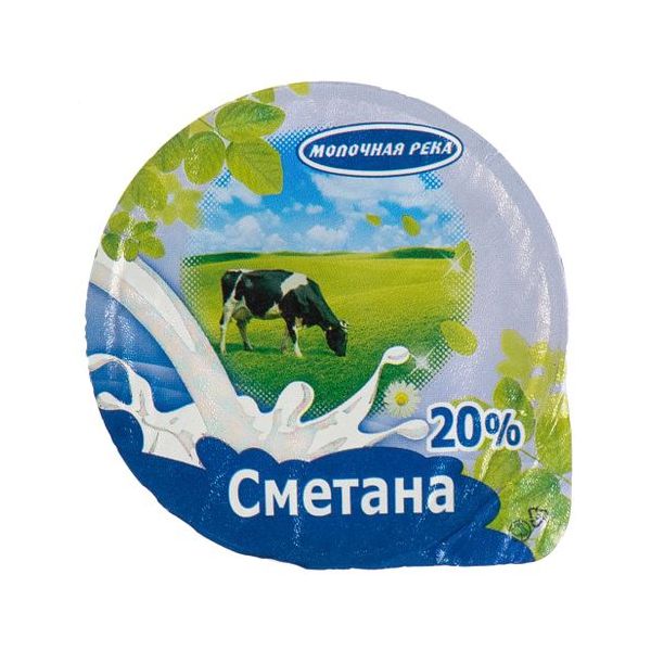 

Сметана Молочный терем 20% БЗМЖ 200 г