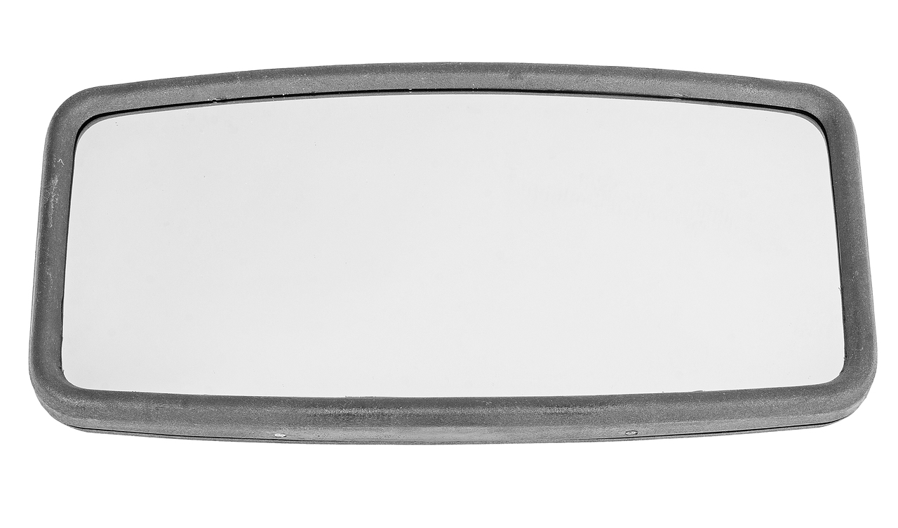 Зеркало боковое ЗИЛ-5301,ПАЗ основное сферическое с подогревом 405х205мм 12V КРУГОВОЙ ОБЗО