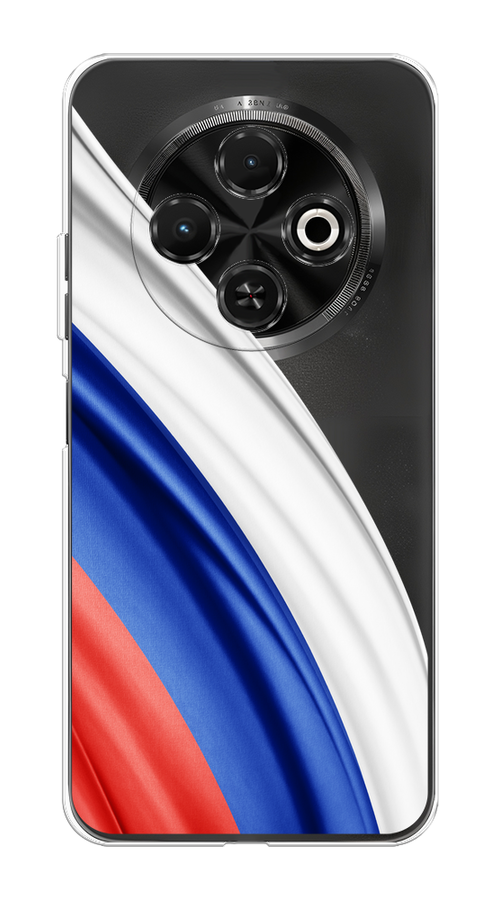 

Чехол на Tecno Spark 30C "Флаг России уголок", Белый;синий;красный;прозрачный, 309250-1