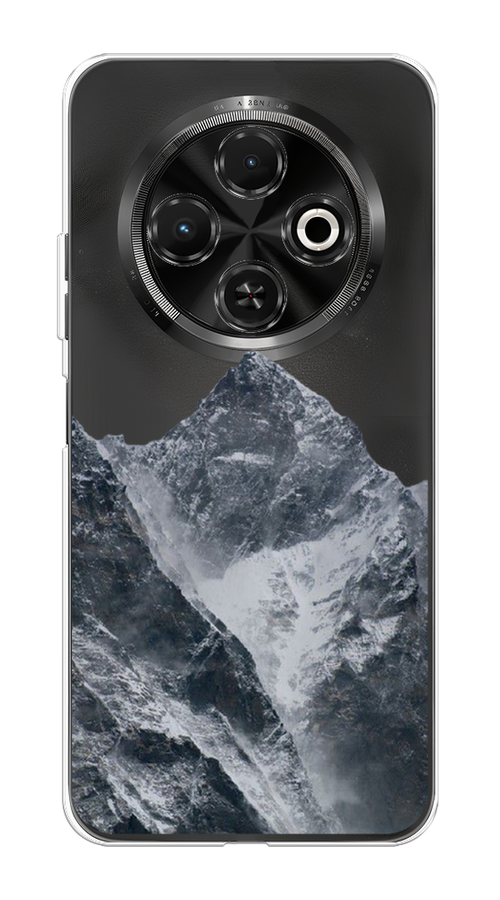 

Чехол на Tecno Spark 30C "Горы арт 4", Серый;бежевый, 309250-1