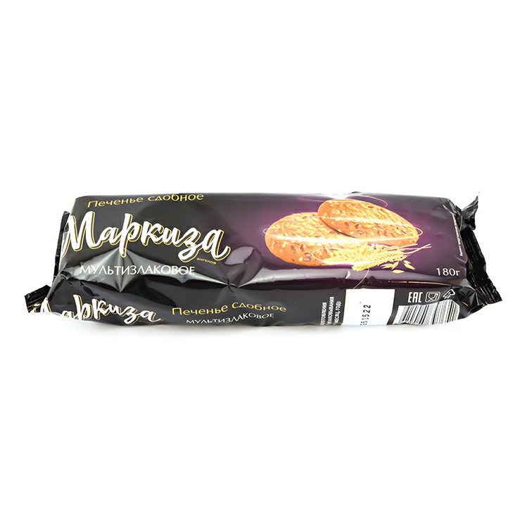 

Печенье Эки Маркиза сдобное мультизлаковое 180 г