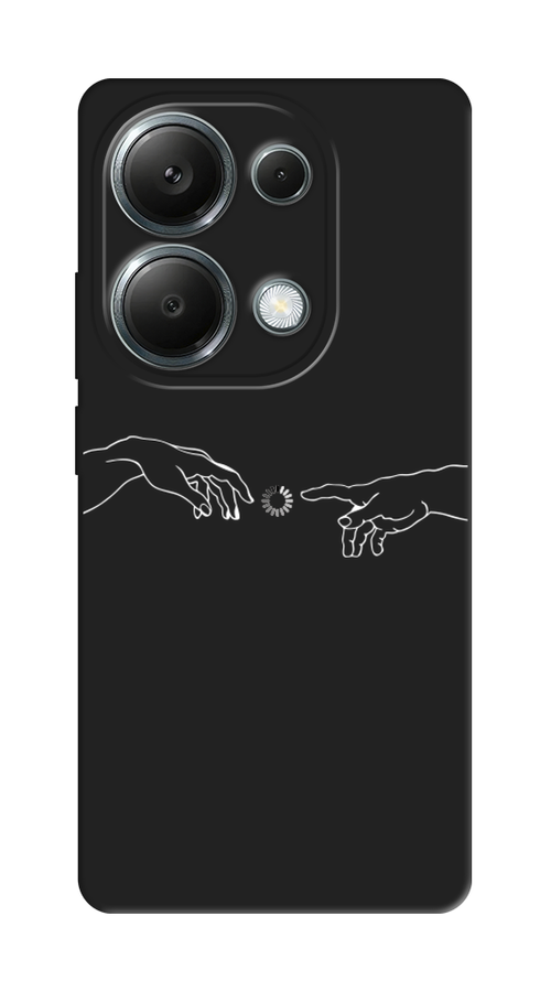 

Чехол Awog на Poco M6 Pro 4G "Загрузка творения", Белый;серый;прозрачный, 321752-1