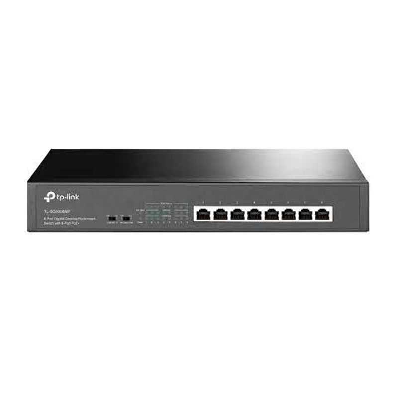 

Коммутатор TP-LINK TL-SG1008MP, неуправляемый