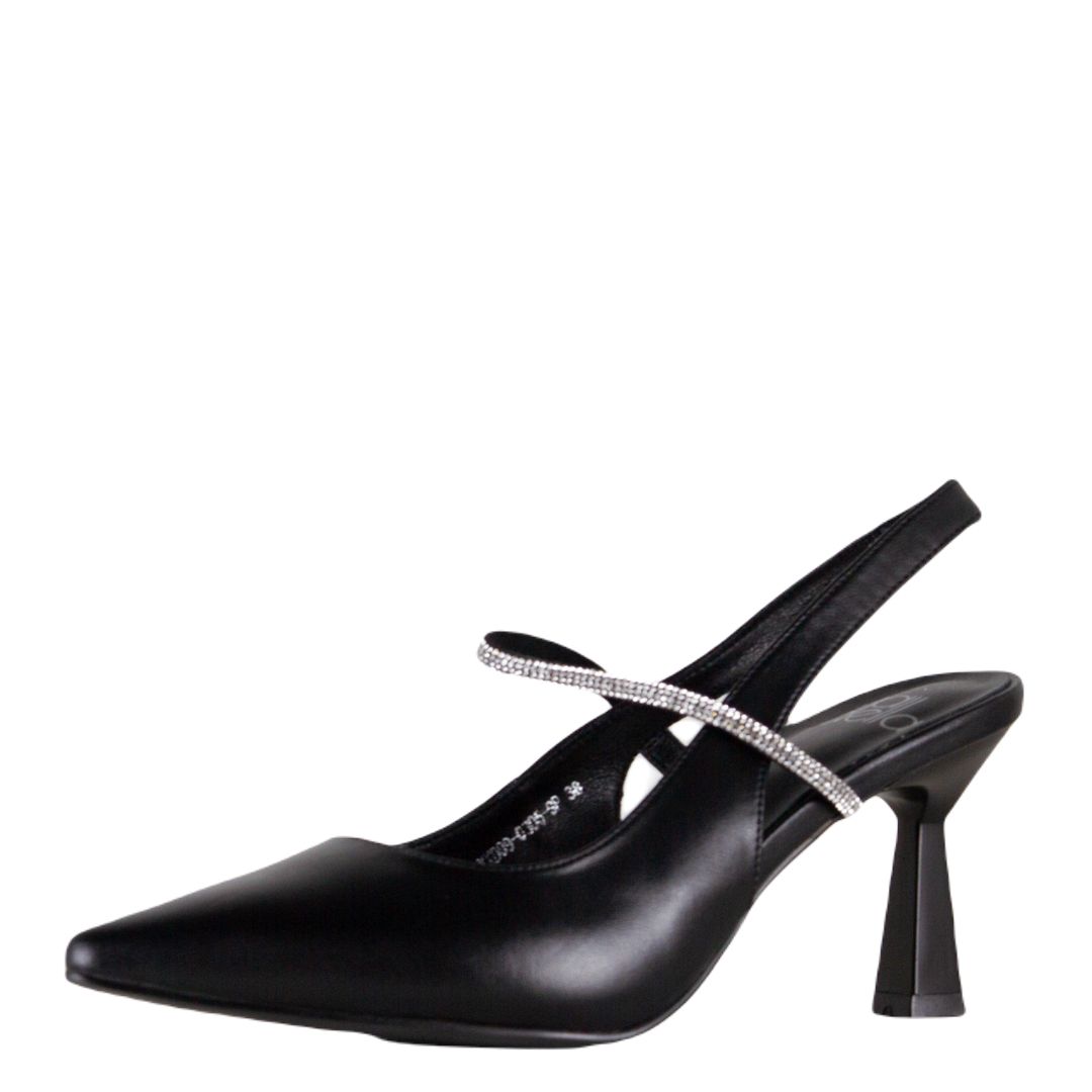 Туфли женские MADELLA SXX-XXD09-030 черные 39 RU