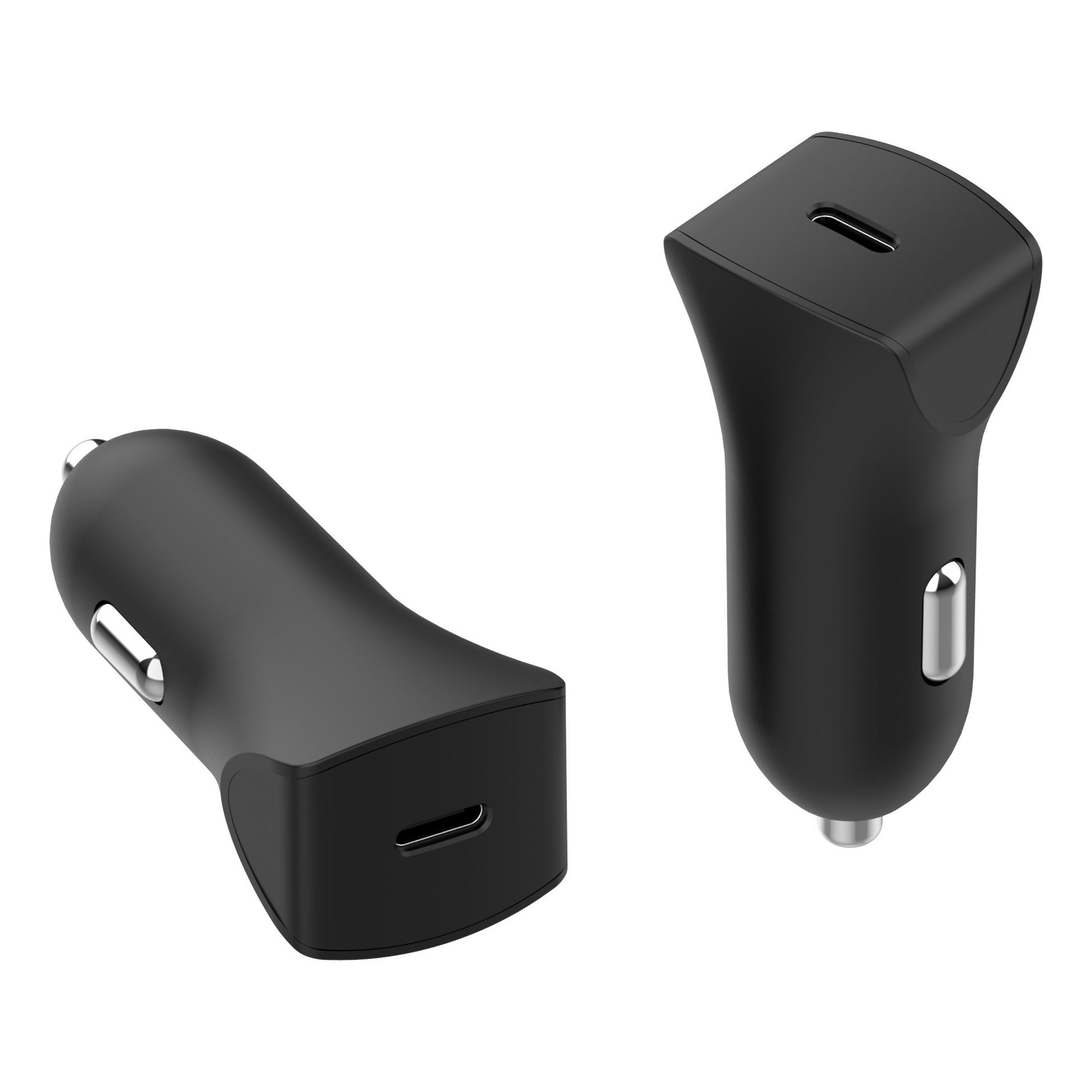 

Автомобильное зарядное устройство Qilive 1 USB-C PD18W черное