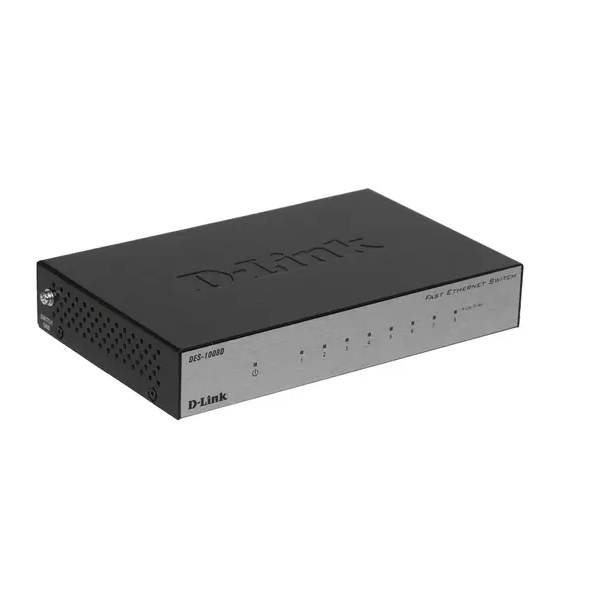 

Коммутатор D-Link des-1008d/l2b черный, des-1008d/l2b