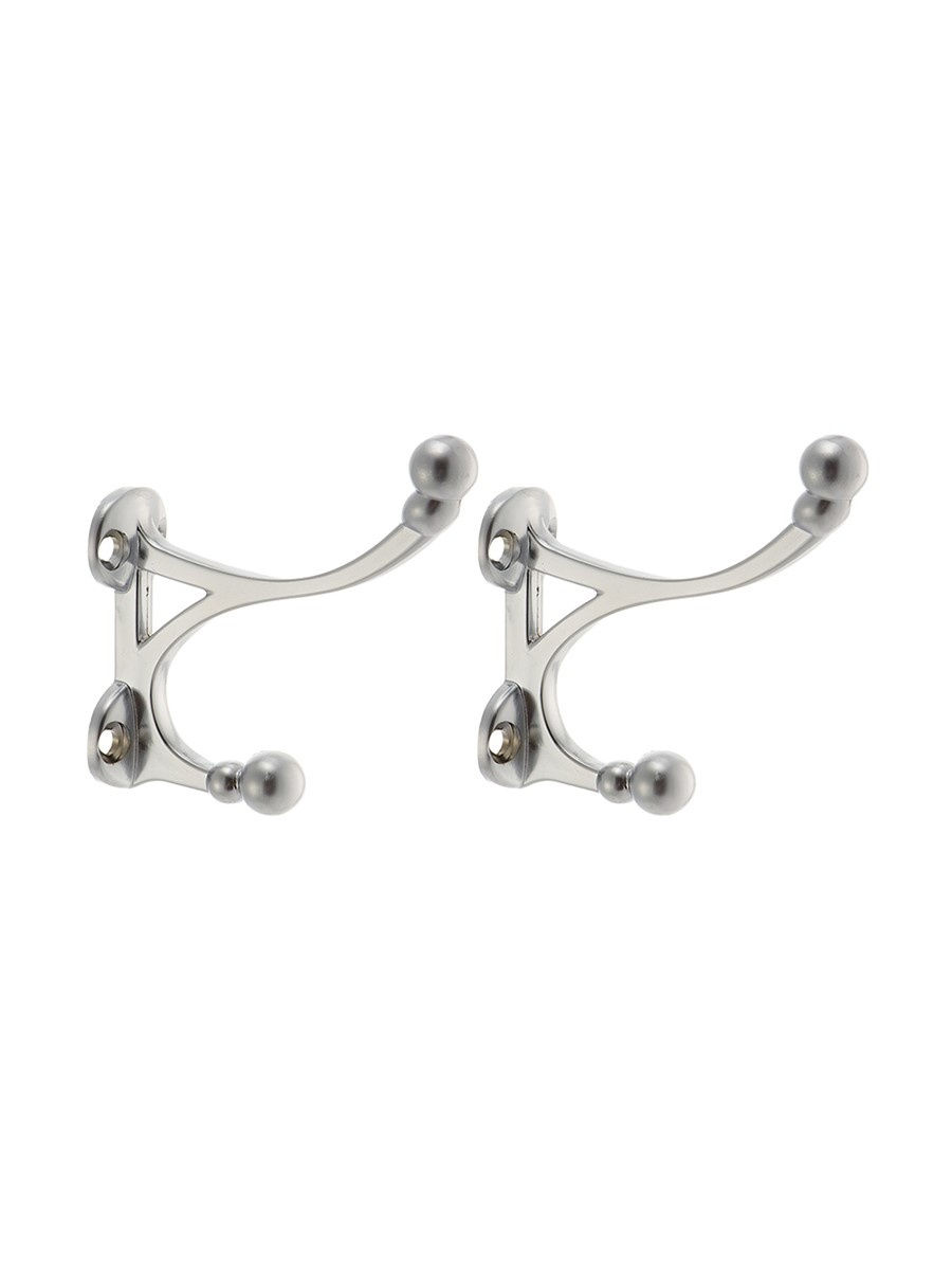 

Комплект крючков 2 шт KERRON KR 0101 SC матовый хром, KR 0101
