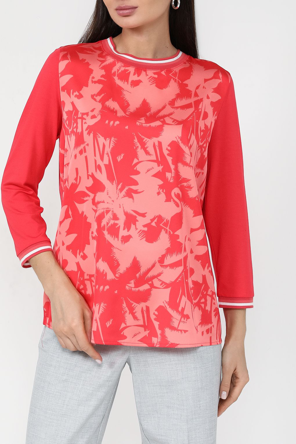 

Лонгслив женский Gerry Weber 270054-44002 оранжевый 42, 270054-44002