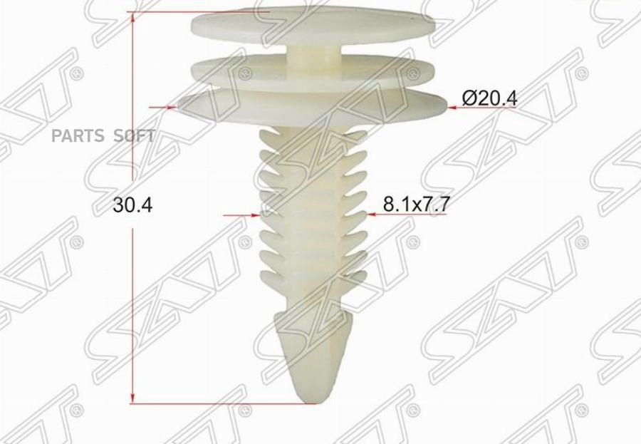 

SAT ST-M10925 Клипса обшивки GM 1 шт. 1шт