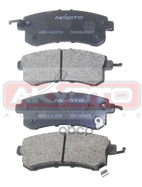 

Тормозные Колодки Akyoto Задние Дисковые Akd02203