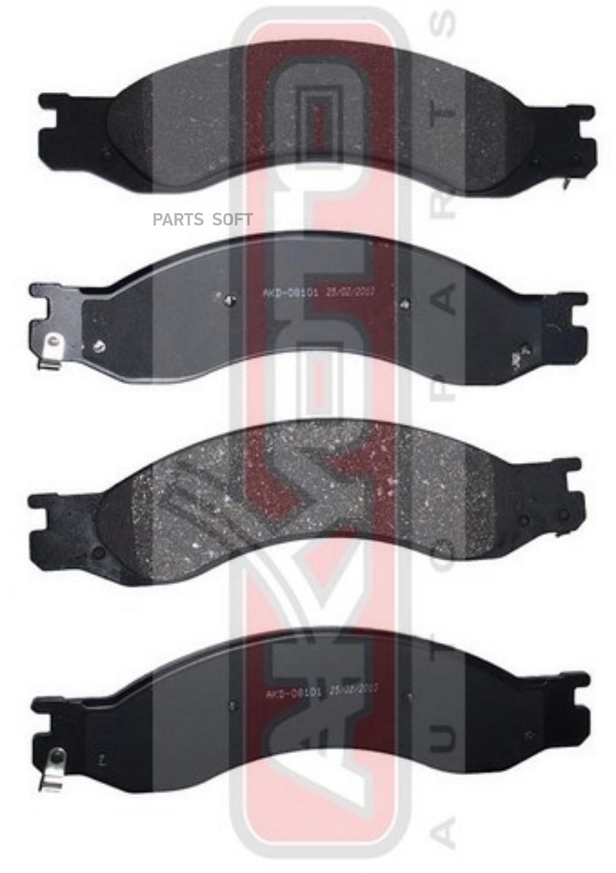 

Тормозные колодки Akyoto передние дисковые AKD08101