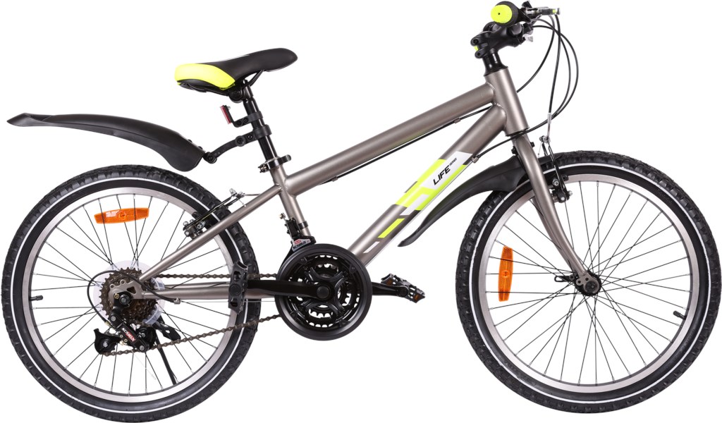 Велосипед городской детский Actiwell Life двухколесный серый