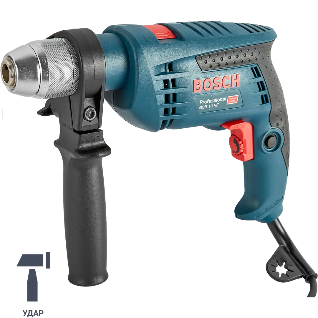 Дрель ударная сетевая Bosch Professional GSB 13 RE 600 Вт 11466₽