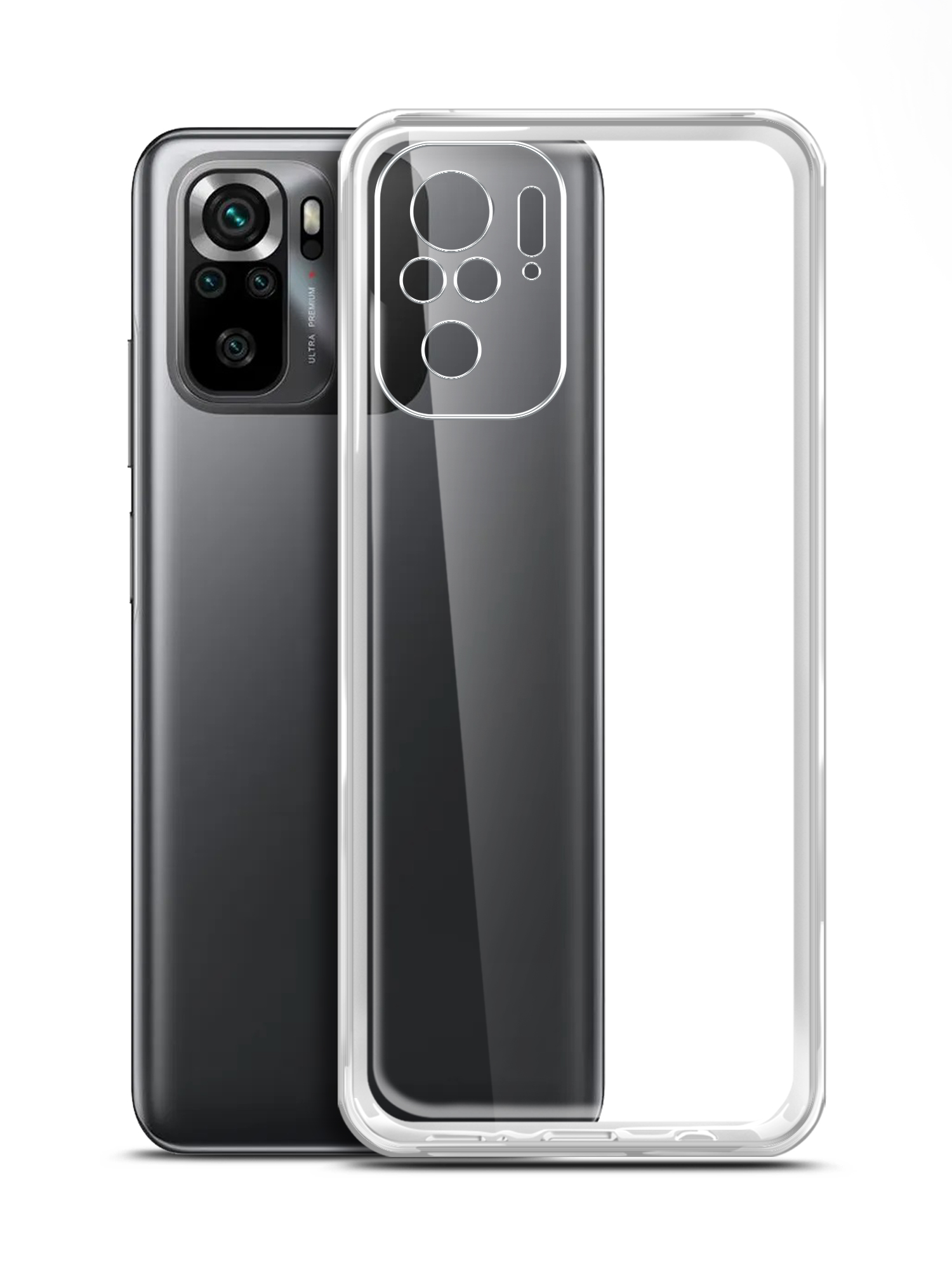 

Чехол Brozo на Xiaomi POCO M5s, силиконовый прозрачный, Xiaomi POCO M5s