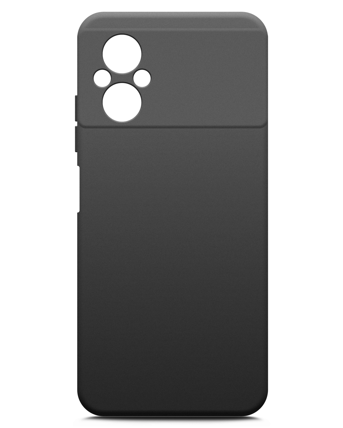 

Чехол Brozo на Xiaomi POCO M5, силиконовый черный(матовый), Xiaomi POCO M5