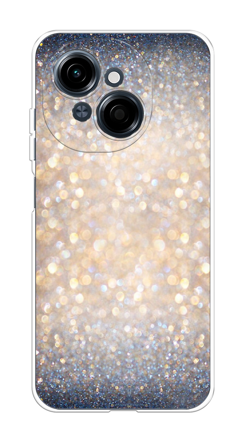 

Чехол на Tecno Spark Go 1/Pop 9 "Мерцание рисунок", Желтый;серый, 309450-1