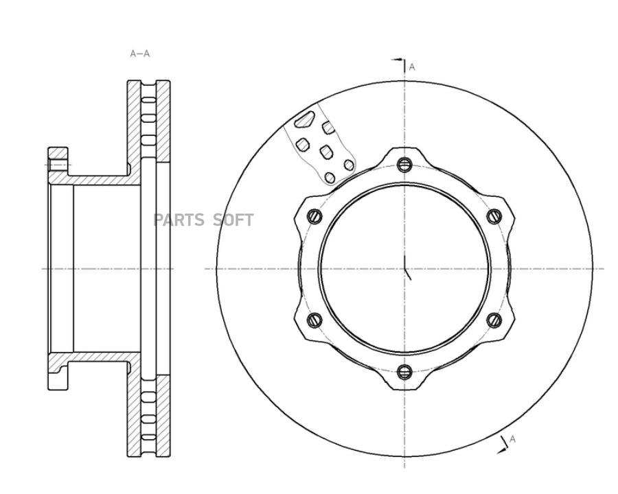 

G-BRAKE Диск тормозной вентилируемый G-brake GR-32440