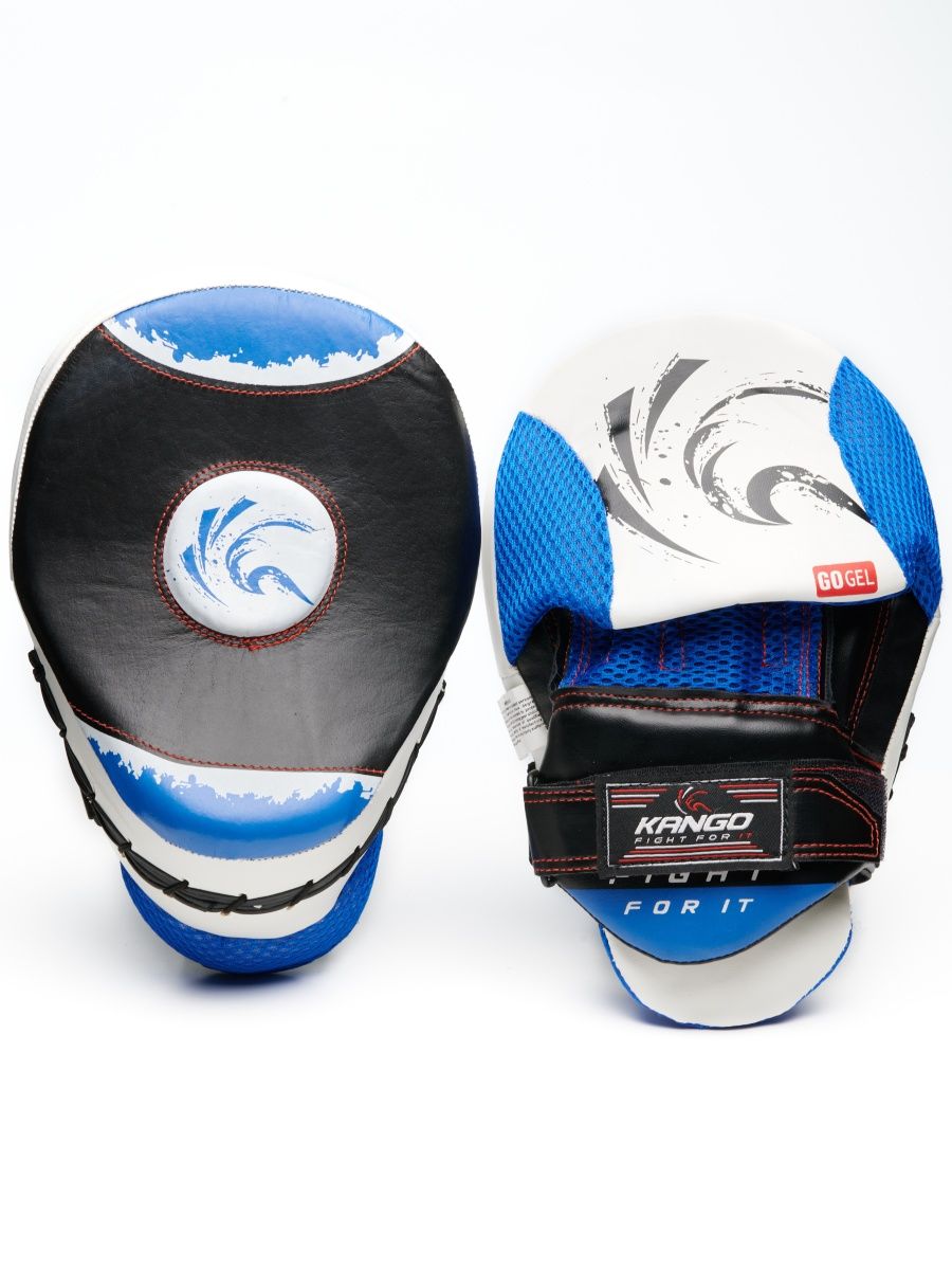 фото Лапы kango cmk-048 black/white/blue pu,