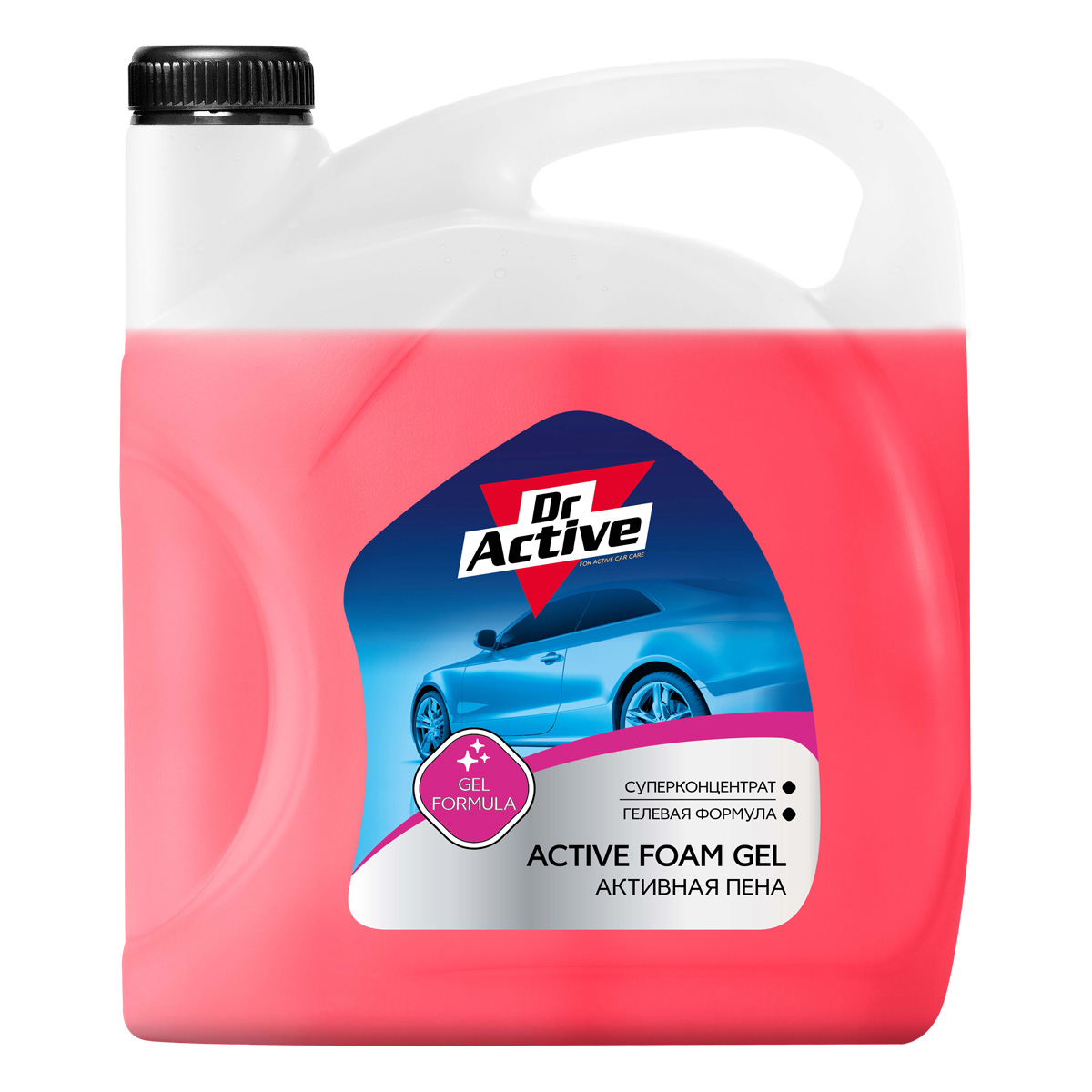 

Автошампунь Dr. Active "Active Foam Gel +" гелевая формула, концентрат 6кг